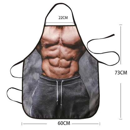 tablier homme musclé | CuisineHumour