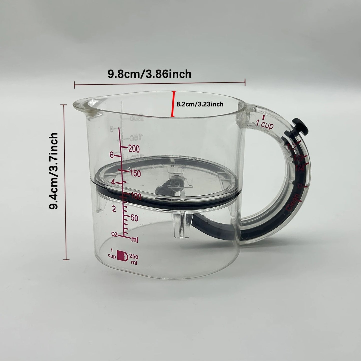 Tasse mesureur | Réglable 4-en-1