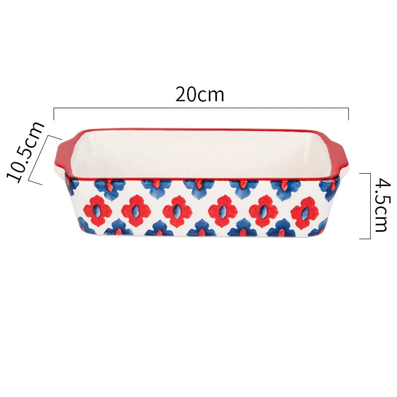 Moule à pâtisserie en céramique floral | Élégance Durable
