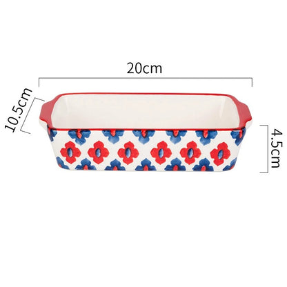 Moule à pâtisserie en céramique floral | Élégance Durable