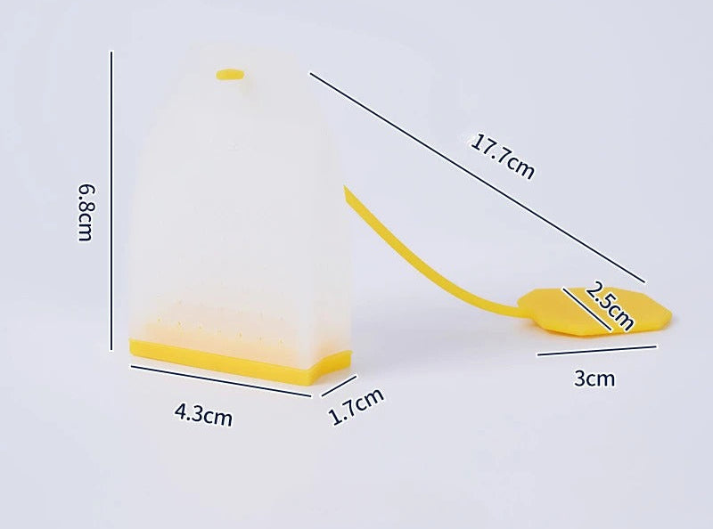 Sachet infuseur à thé en silicone réutilisable | EcoBrew
