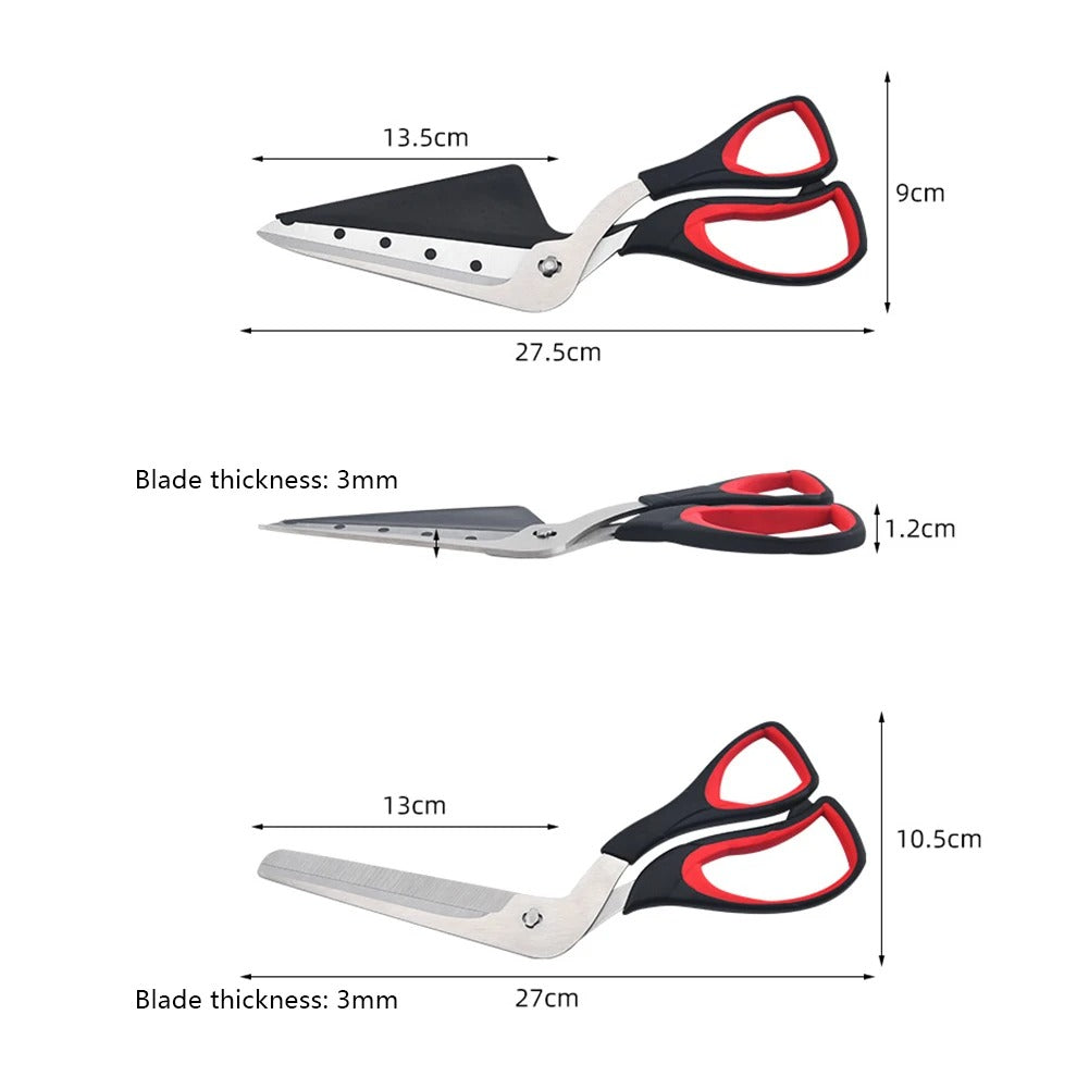Ciseau à pizza | Spatule Intégrée