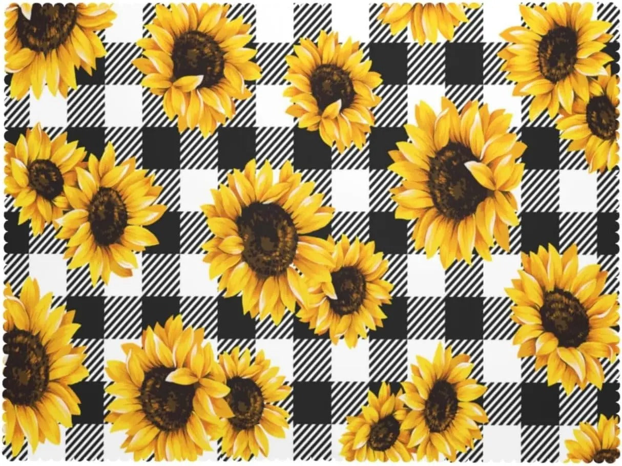 Nappe rectangle Tournesol | Florale