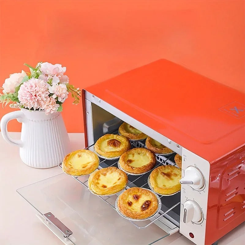 Mini moules à tarte en aluminium | Pack de 100 jetables