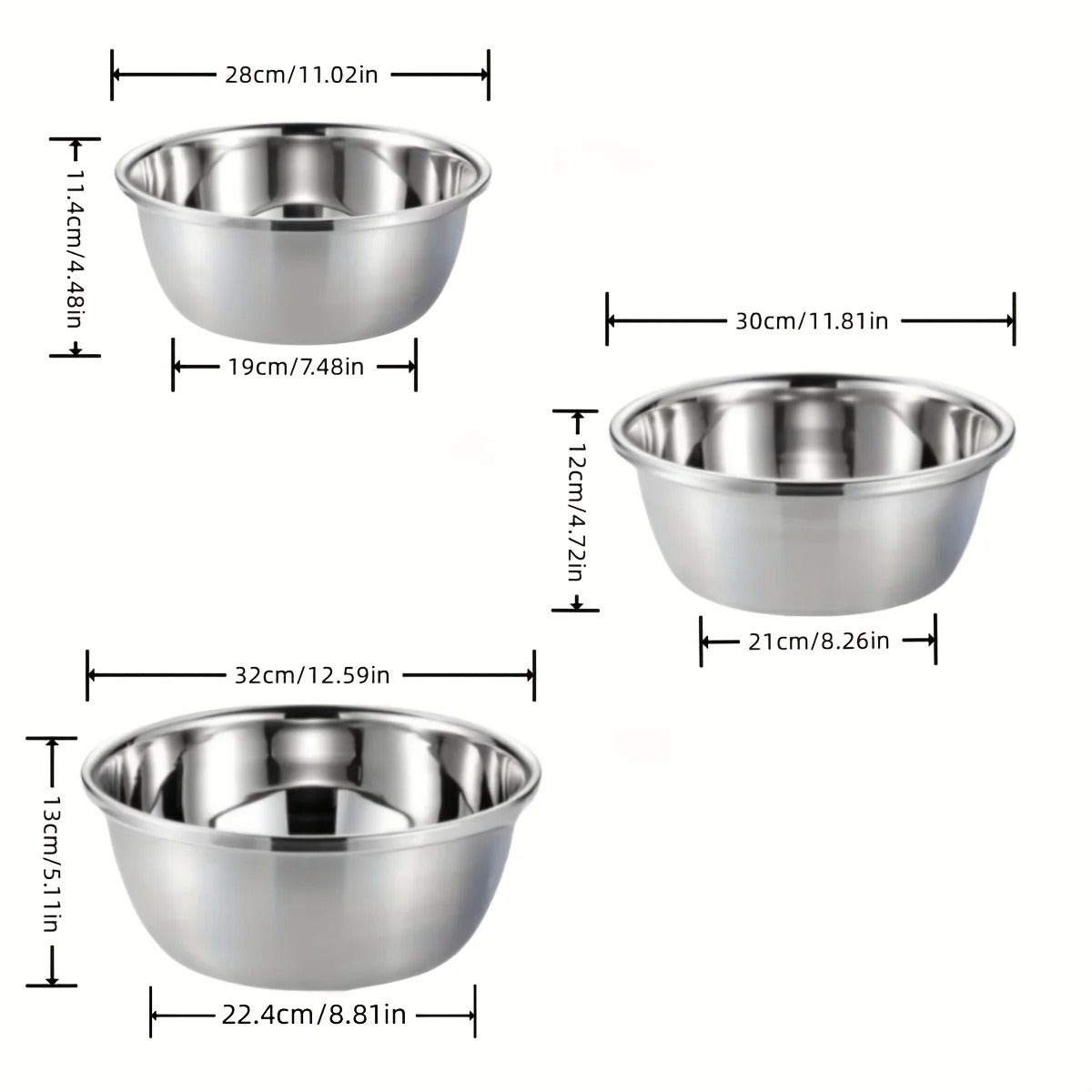 Bol rond | Inox Multifonction