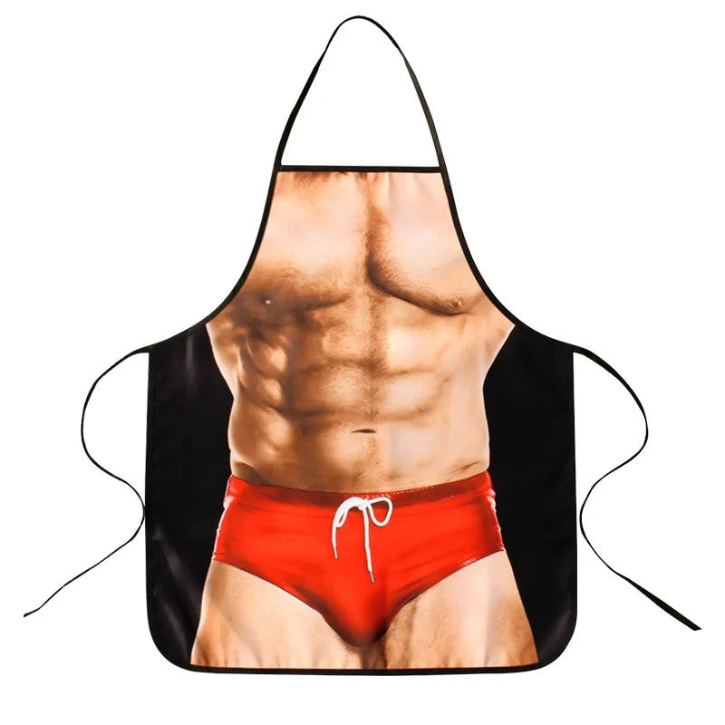 tablier homme musclé | CuisineHumour