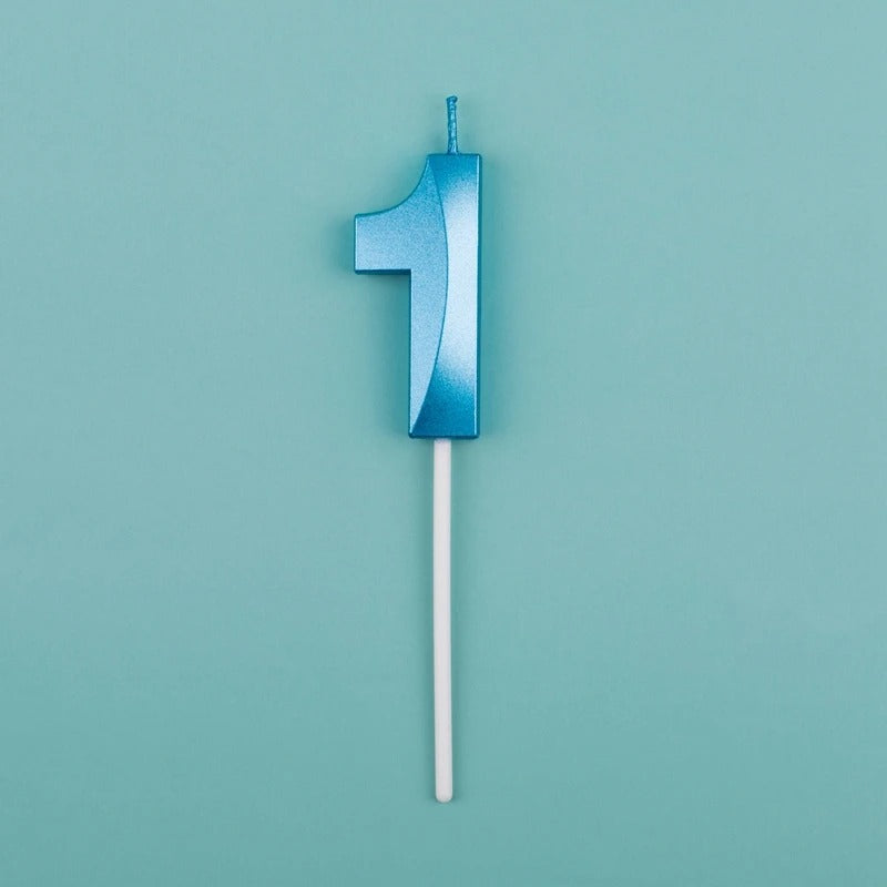 Décoration gâteau bougie 3D | Premium Celebration