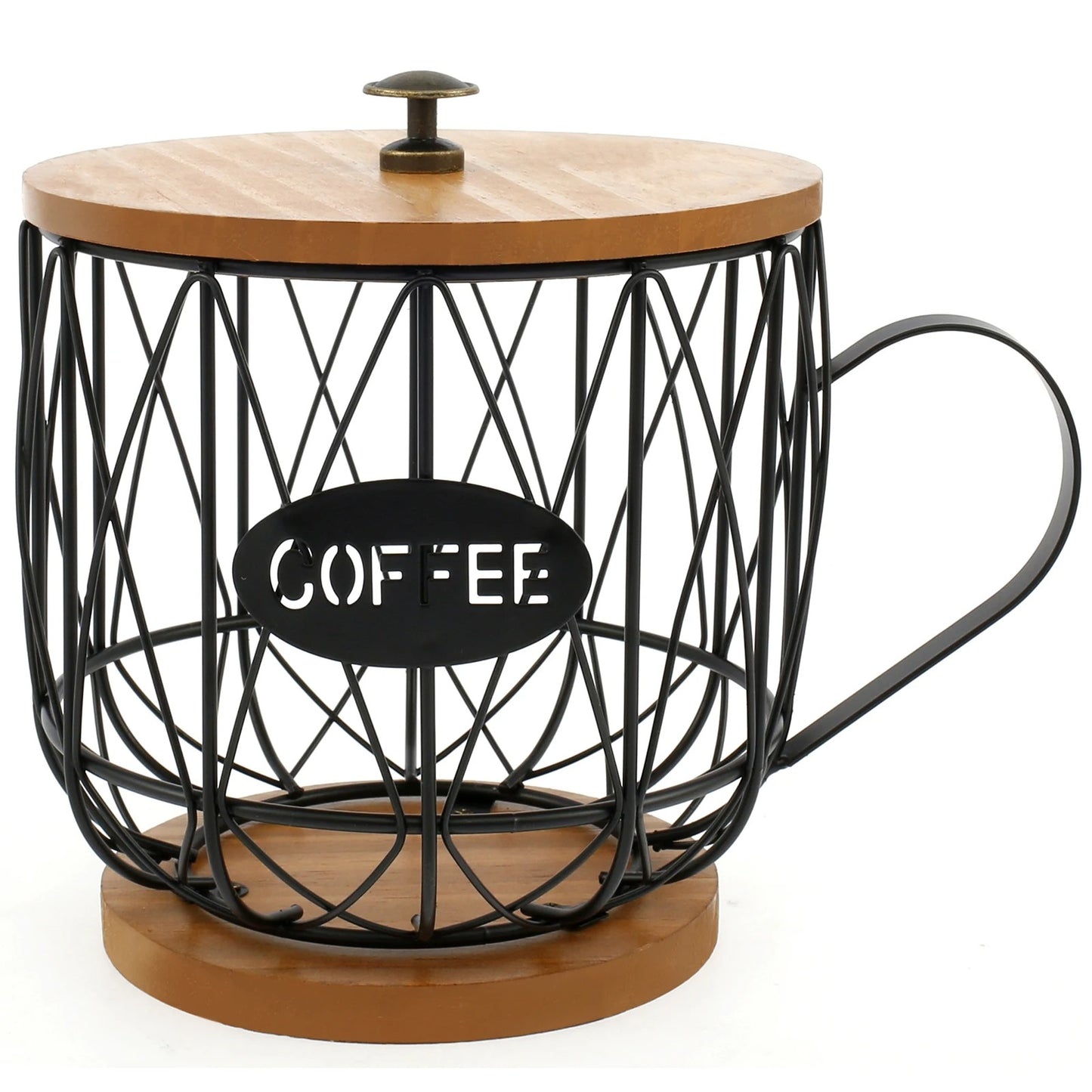 Boite a cafe de style | Élégance Bois et Fer