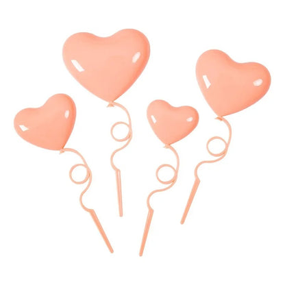 Décoration gateau ballon coeur | MagicPâtiss
