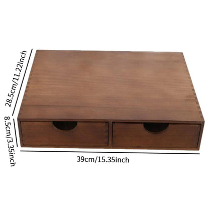 Boite à Café en Bois | Rangement Capsules et Support