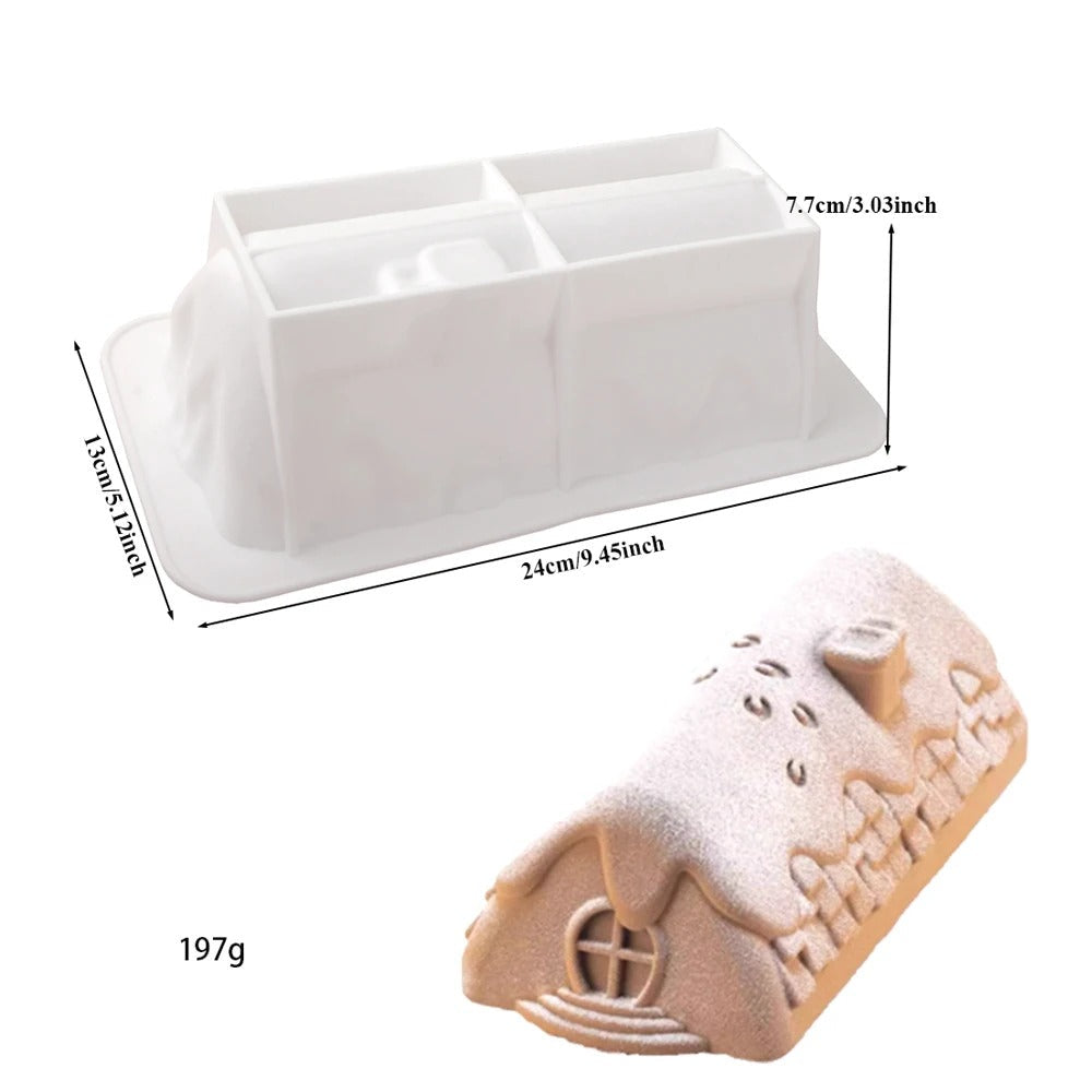 Moule à gâteau rectangle maison | SilicoHome