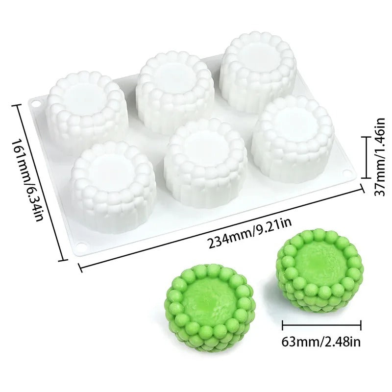 moules cupcake origami | Silicone Géométrique