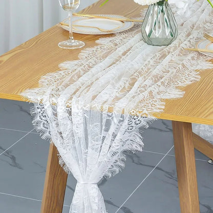chemin de table en dentelle | Florale 300cm