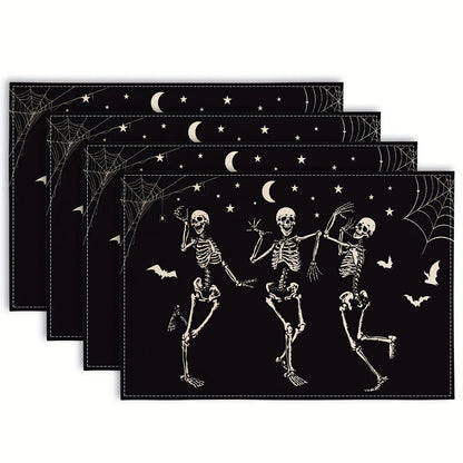 Napperon halloween | Squelette réutilisable