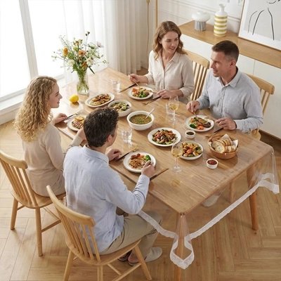 Nappe transparente