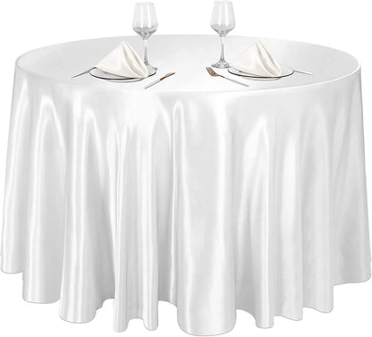 nappe satin ronde mariage
