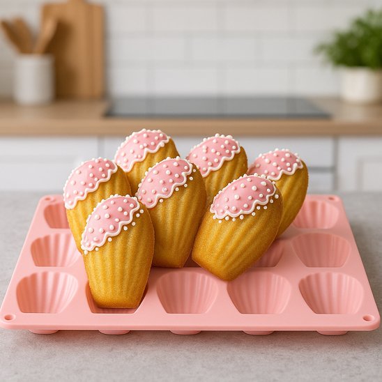 Moule à madeleine | silicone