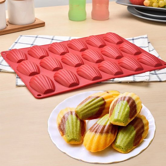Moule à madeleine | silicone