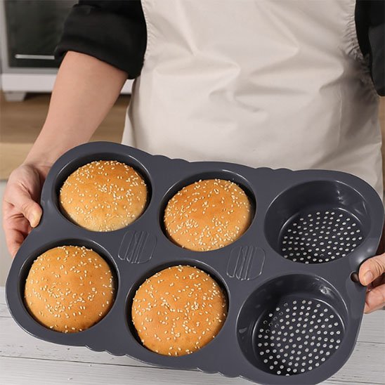 Moule à pain burger | CuisineExpert
