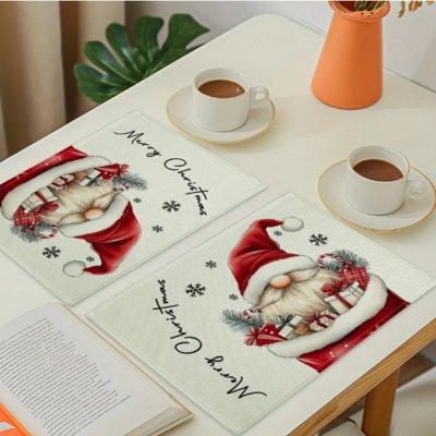 Set de table  nains de Noël
